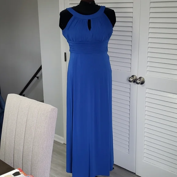 formal office dress code for female Sangria AMYKV27 - Tea-Length A-Line Dress